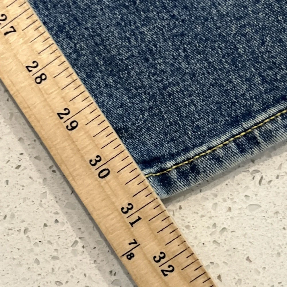 True Religion Jeans Mens 34X31 Blue Denim Rocco Snap‎ Flap Relaxed Skinny NWT